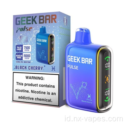 Geek bar pulsa sekali pakai vape 5% nic